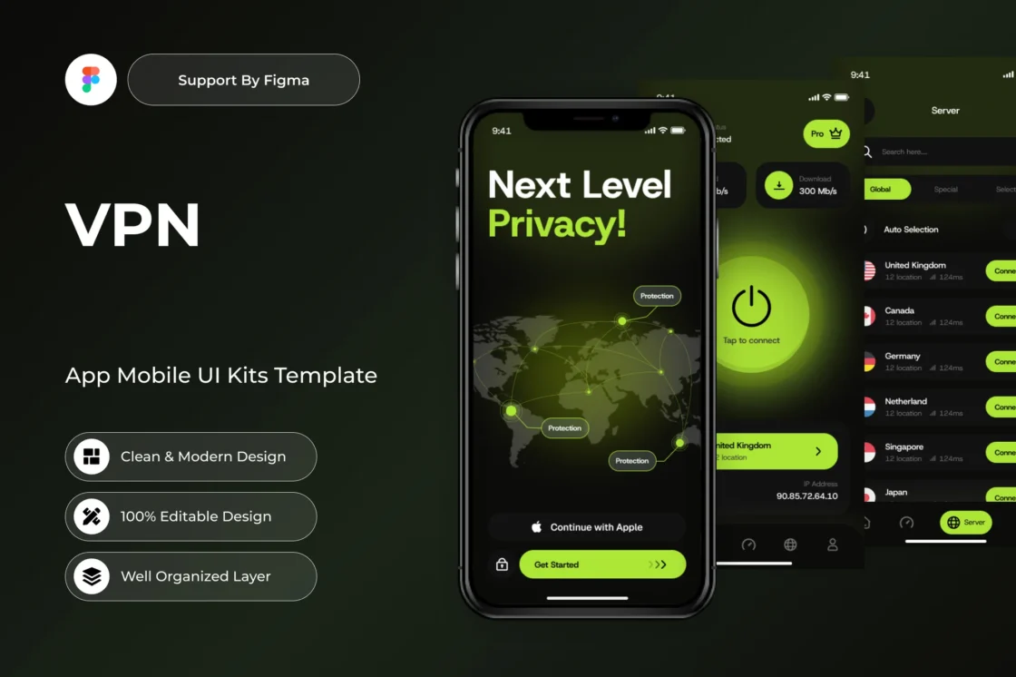 VPN Ui/UX