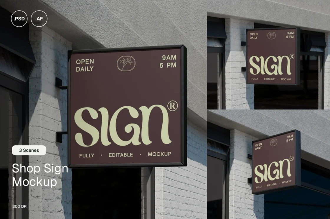 shop board design